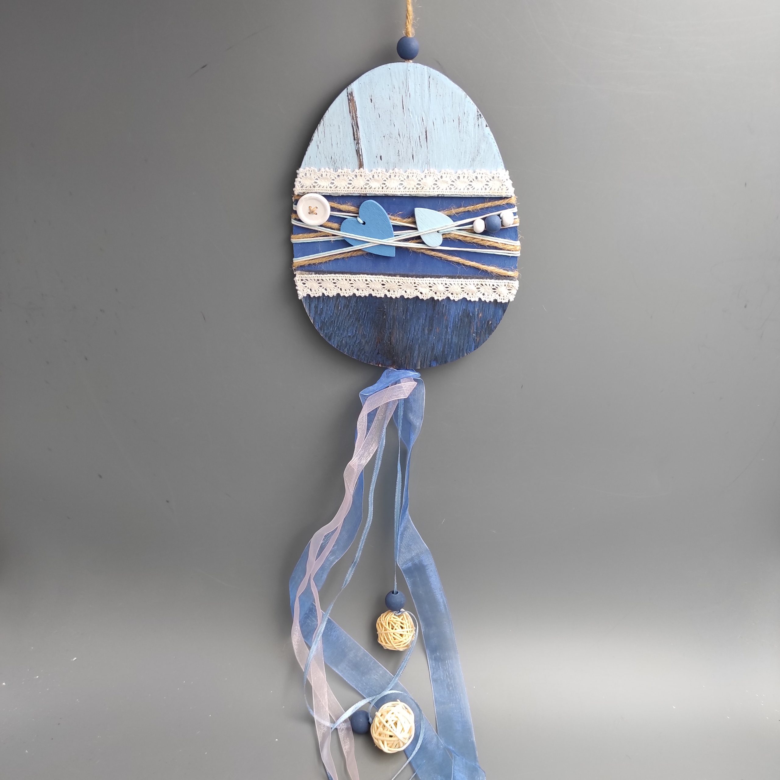 Tojás alakú ajtódísz